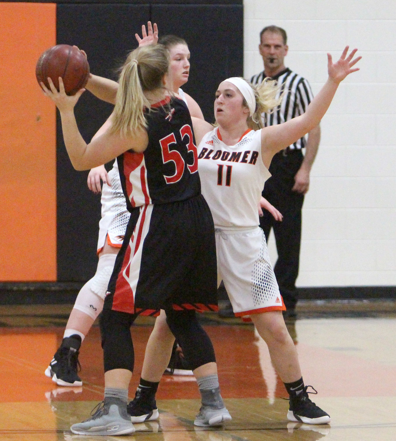 Baldwin-Woodville at Bloomer girls basketball 2-22-19
